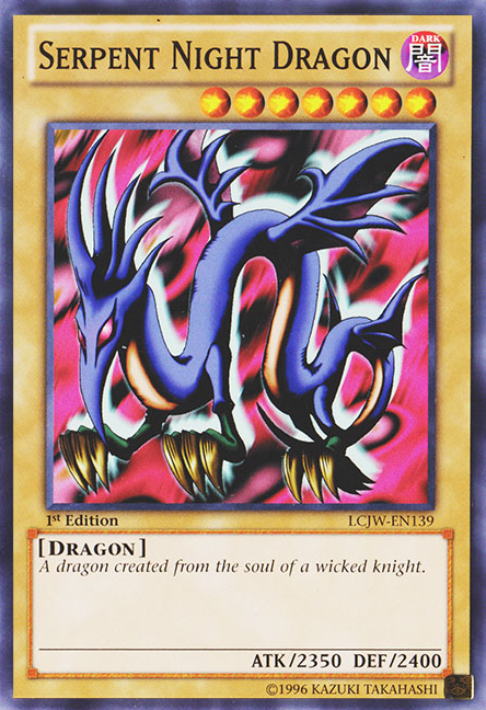 Serpent Night Dragon [LCJW-EN139] Common | Jomio and Rueliete's Cards and Comics