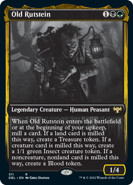 Old Rutstein [Innistrad: Double Feature] | Jomio and Rueliete's Cards and Comics