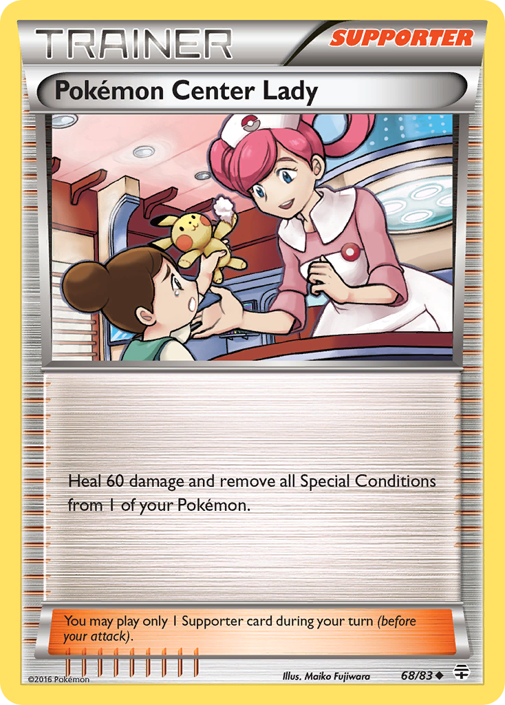 Pokemon Center Lady (68/83) [XY: Generations] | Jomio and Rueliete's Cards and Comics
