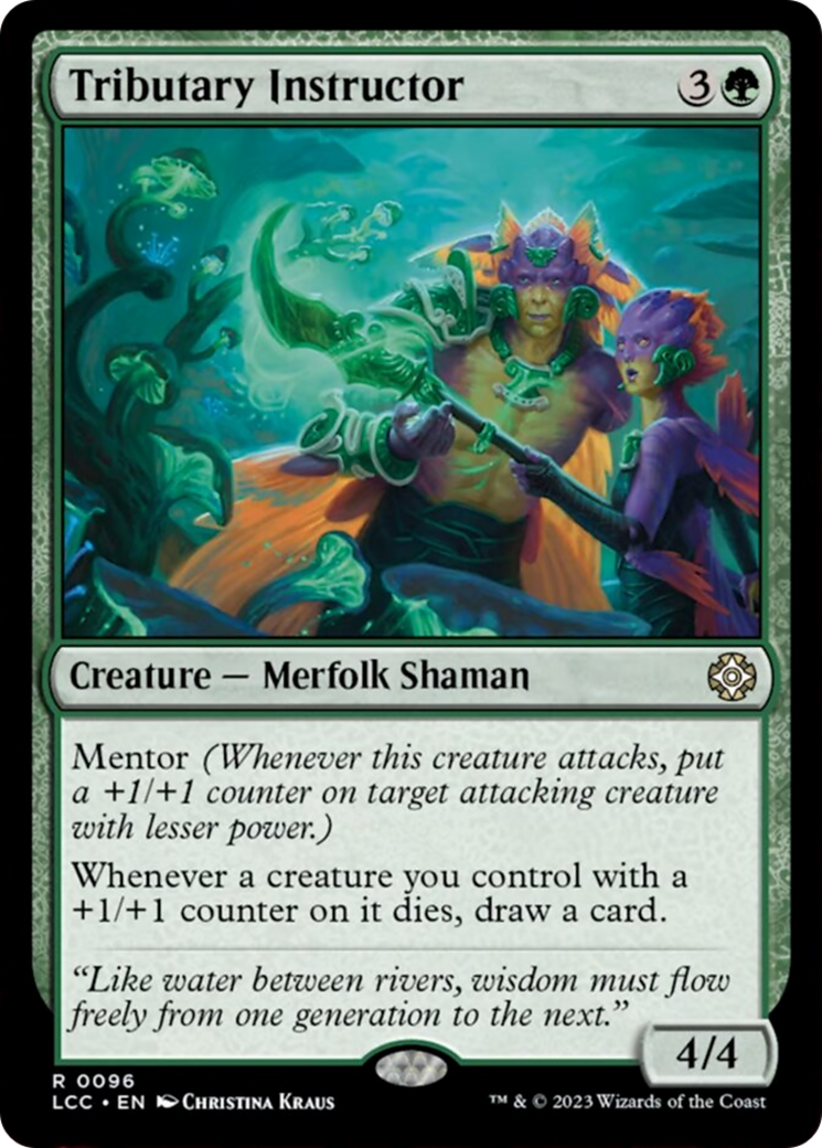 Tributary Instructor [The Lost Caverns of Ixalan Commander] | Jomio and Rueliete's Cards and Comics