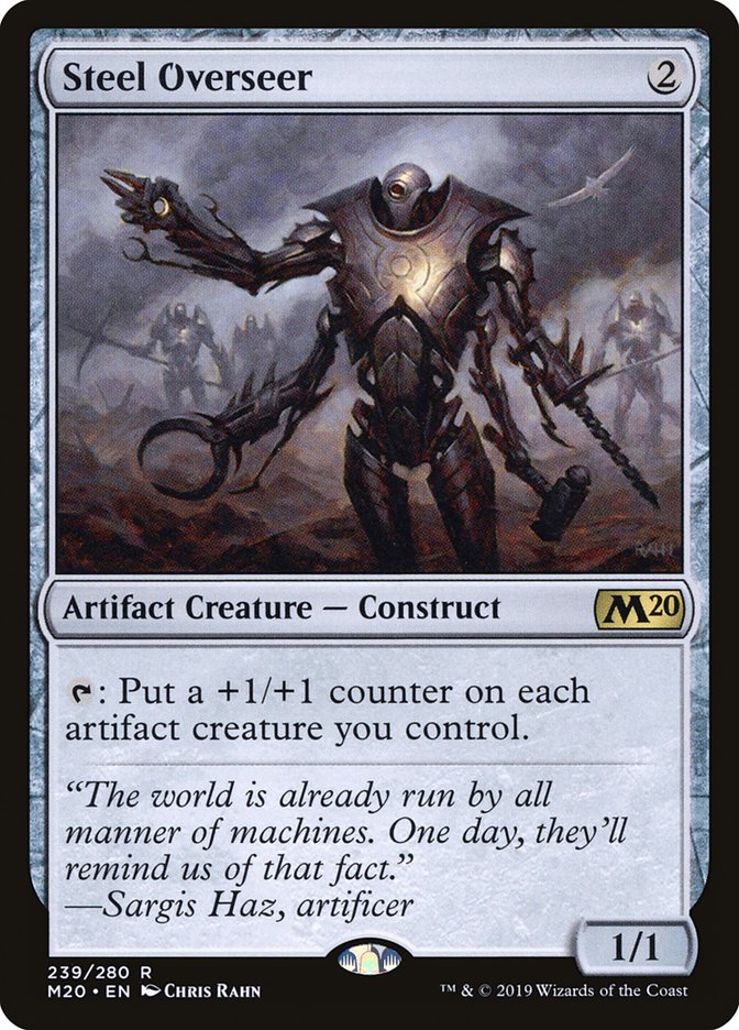 Steel Overseer [Core Set 2020] | Jomio and Rueliete's Cards and Comics