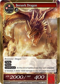 Berserk Dragon (1-070) [The Dawn of Valhalla] | Jomio and Rueliete's Cards and Comics