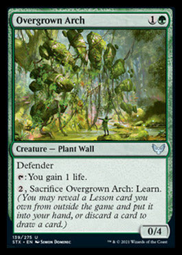 Overgrown Arch [Strixhaven: School of Mages] | Jomio and Rueliete's Cards and Comics