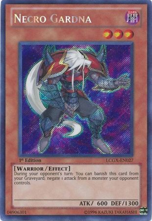 Necro Gardna [LCGX-EN027] Secret Rare | Jomio and Rueliete's Cards and Comics