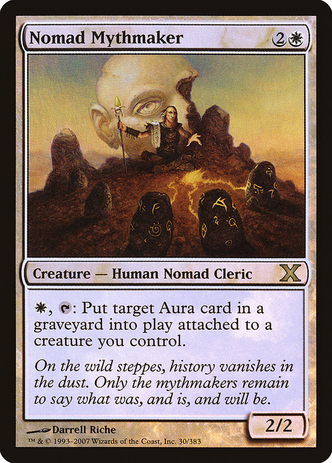 Nomad Mythmaker (Premium Foil) [Tenth Edition] | Jomio and Rueliete's Cards and Comics
