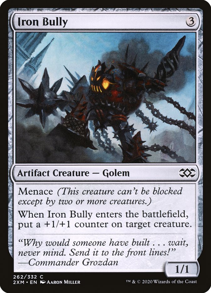 Iron Bully [Double Masters] | Jomio and Rueliete's Cards and Comics