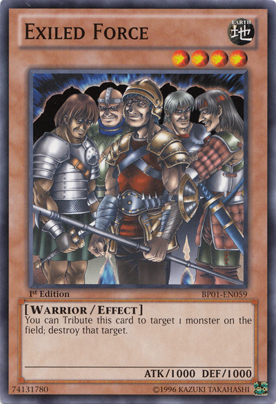Exiled Force [BP01-EN059] Common | Jomio and Rueliete's Cards and Comics