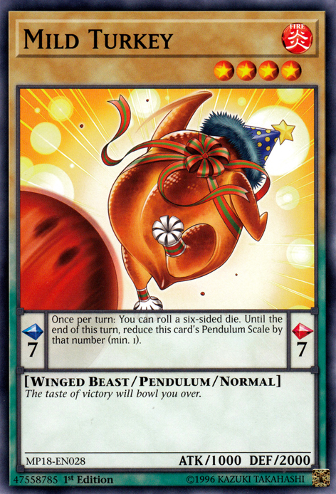 Mild Turkey [MP18-EN028] Common | Jomio and Rueliete's Cards and Comics