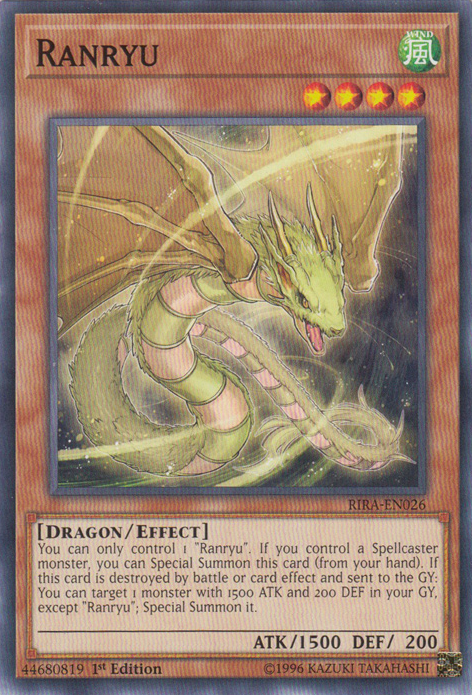 Ranryu [RIRA-EN026] Common | Jomio and Rueliete's Cards and Comics