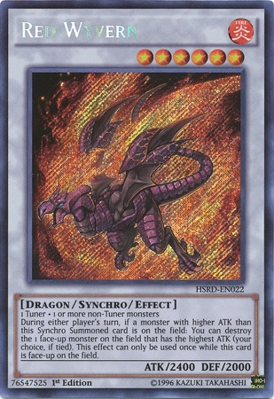 Red Wyvern [HSRD-EN022] Secret Rare | Jomio and Rueliete's Cards and Comics