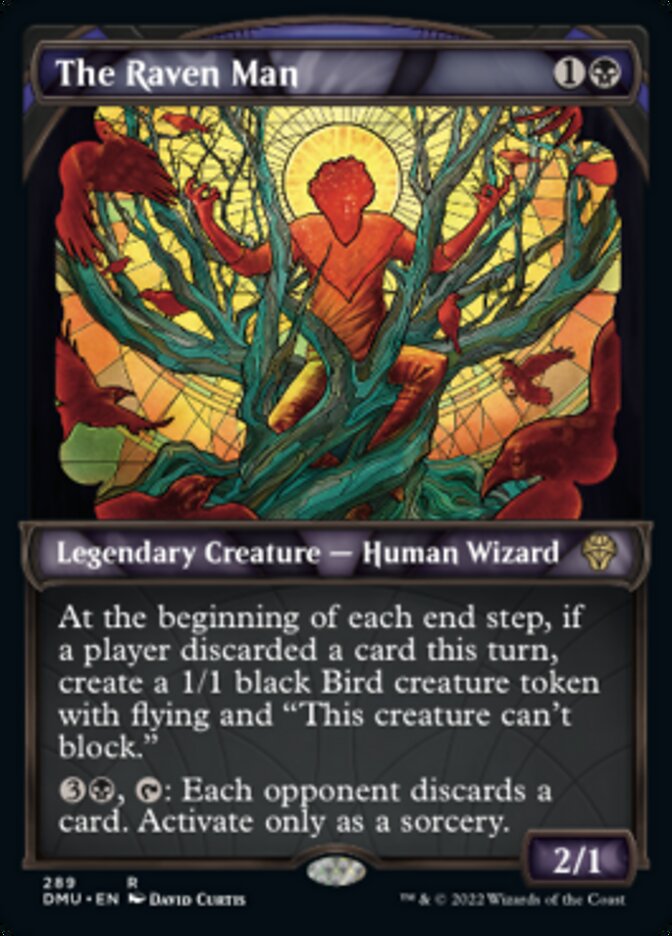 The Raven Man (Showcase) [Dominaria United] | Jomio and Rueliete's Cards and Comics