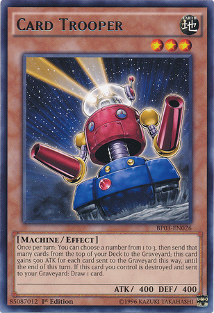 Card Trooper [BP03-EN026] Rare | Jomio and Rueliete's Cards and Comics
