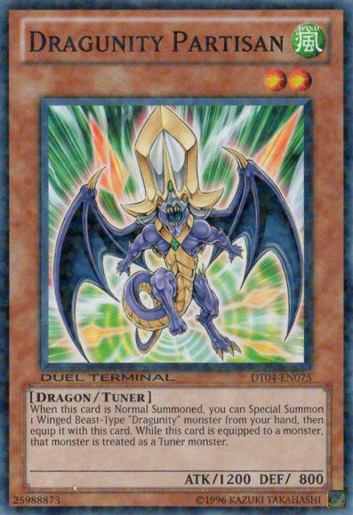 Dragunity Partisan [DT04-EN075] Common | Jomio and Rueliete's Cards and Comics