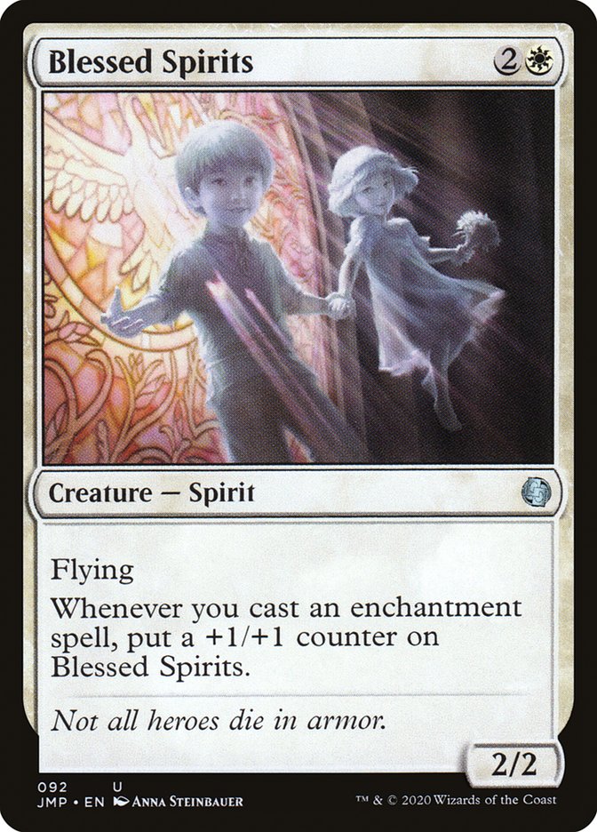 Blessed Spirits [Jumpstart] | Jomio and Rueliete's Cards and Comics