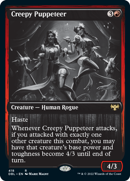 Creepy Puppeteer [Innistrad: Double Feature] | Jomio and Rueliete's Cards and Comics