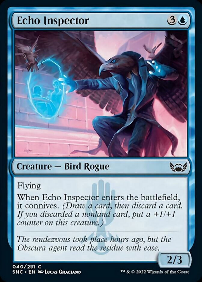 Echo Inspector [Streets of New Capenna] | Jomio and Rueliete's Cards and Comics