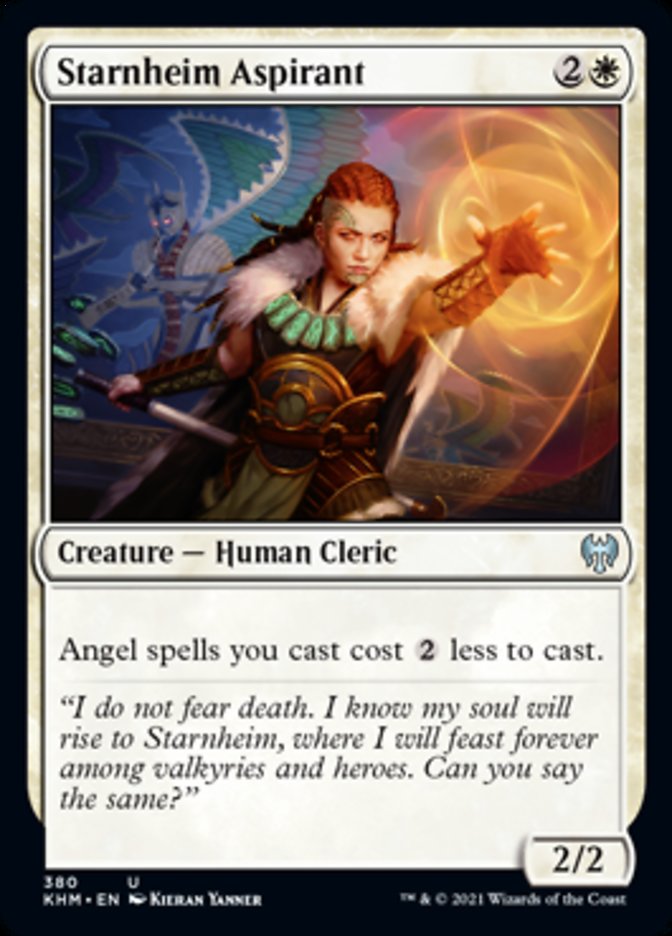 Starnheim Aspirant [Kaldheim] | Jomio and Rueliete's Cards and Comics