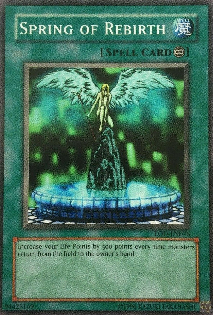 Spring of Rebirth [LOD-EN076] Common | Jomio and Rueliete's Cards and Comics