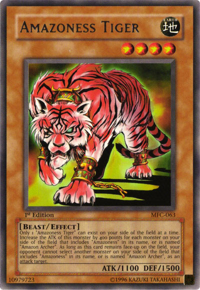 Amazoness Tiger [MFC-063] Rare | Jomio and Rueliete's Cards and Comics