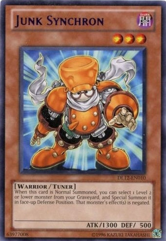 Junk Synchron (Purple) [DL12-EN010] Rare | Jomio and Rueliete's Cards and Comics