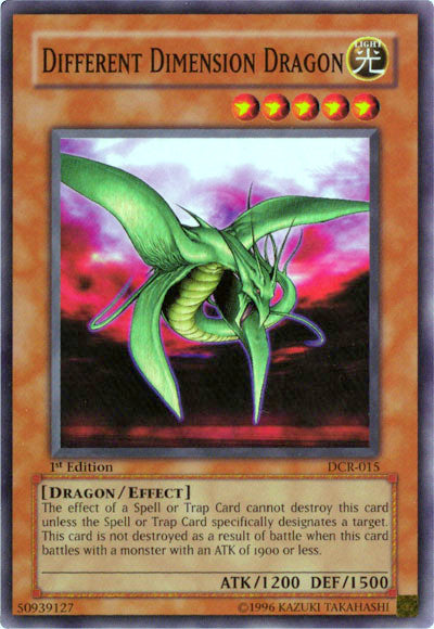 Different Dimension Dragon [DCR-015] Super Rare | Jomio and Rueliete's Cards and Comics