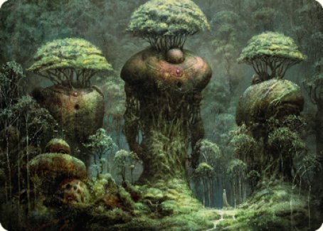 Forest Art Card [Dominaria United Art Series] | Jomio and Rueliete's Cards and Comics