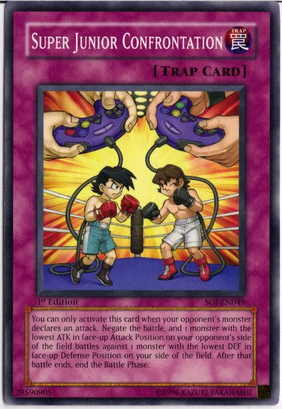 Super Junior Confrontation [SOI-EN049] Common | Jomio and Rueliete's Cards and Comics