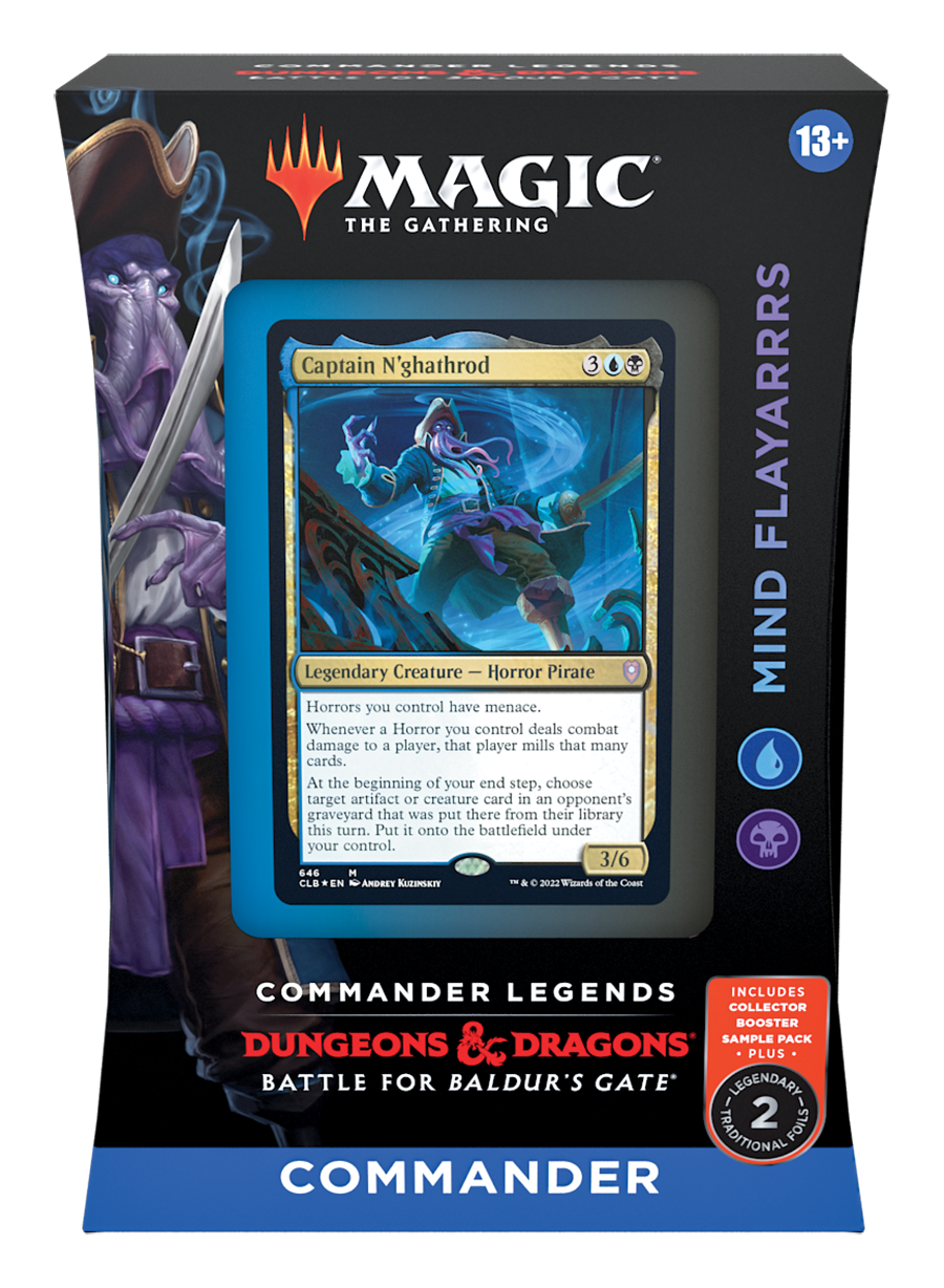 Commander Legends: Battle for Baldur's Gate - Commander Deck (Mind Flayarrrs) | Jomio and Rueliete's Cards and Comics