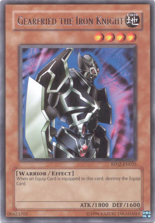 Gearfried the Iron Knight [RP02-EN025] Rare | Jomio and Rueliete's Cards and Comics