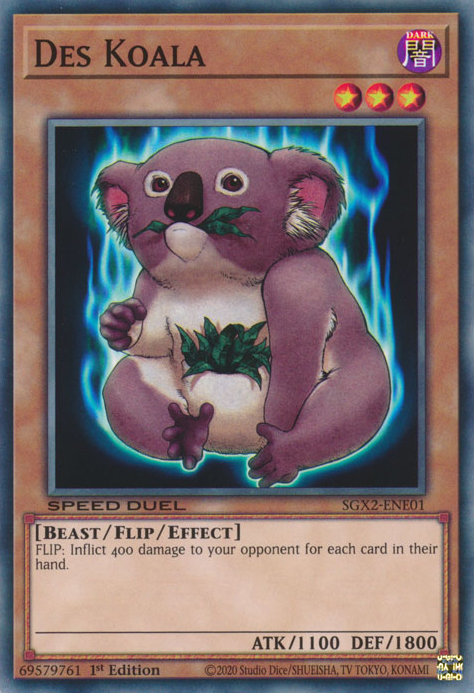 Des Koala [SGX2-ENE01] Common | Jomio and Rueliete's Cards and Comics