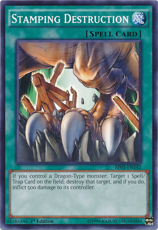 Stamping Destruction [BP03-EN142] Common | Jomio and Rueliete's Cards and Comics