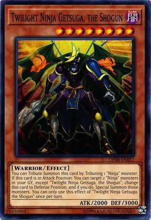 Twilight Ninja Getsuga, the Shogun [OP08-EN017] Common | Jomio and Rueliete's Cards and Comics