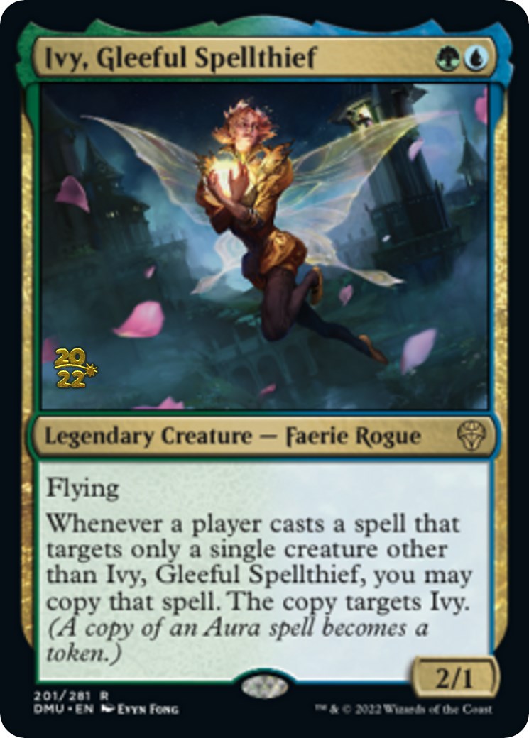 Ivy, Gleeful Spellthief [Dominaria United Prerelease Promos] | Jomio and Rueliete's Cards and Comics