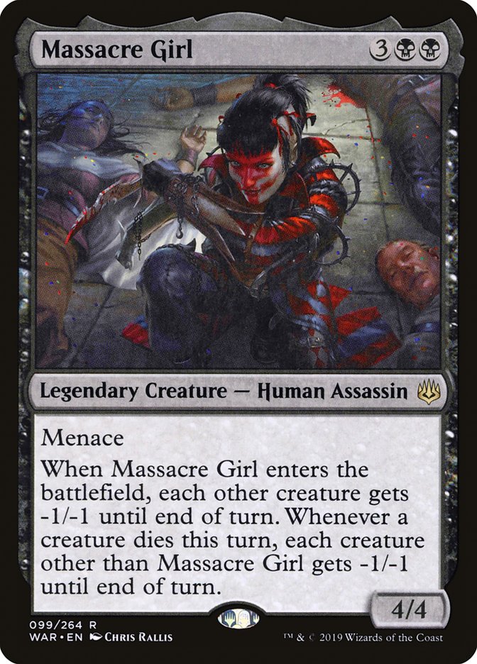 Massacre Girl [War of the Spark] | Jomio and Rueliete's Cards and Comics