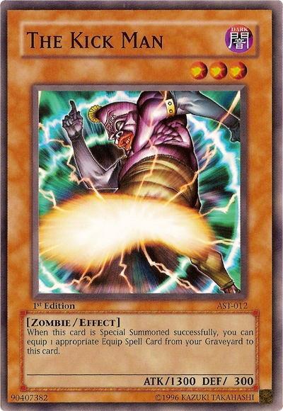 The Kick Man [AST-012] Common | Jomio and Rueliete's Cards and Comics
