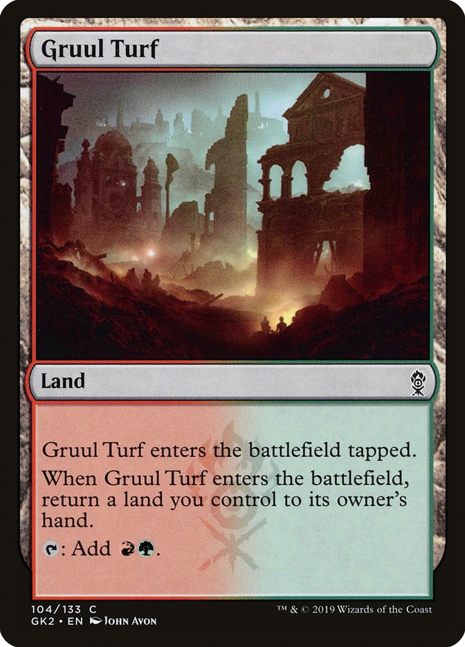 Gruul Turf [Ravnica Allegiance Guild Kit] | Jomio and Rueliete's Cards and Comics