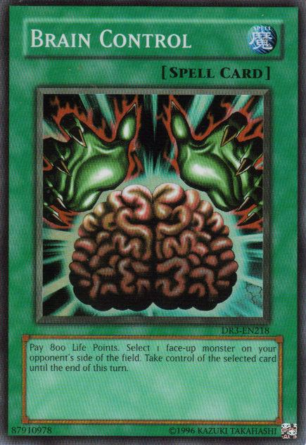 Brain Control [DR3-EN218] Super Rare | Jomio and Rueliete's Cards and Comics