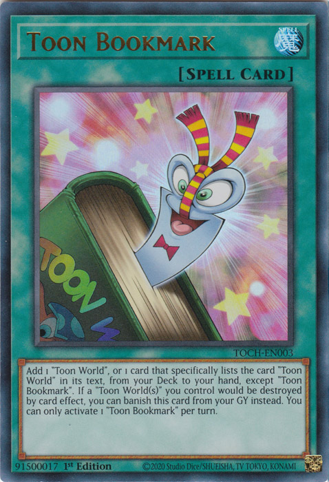 Toon Bookmark [TOCH-EN003] Ultra Rare | Jomio and Rueliete's Cards and Comics