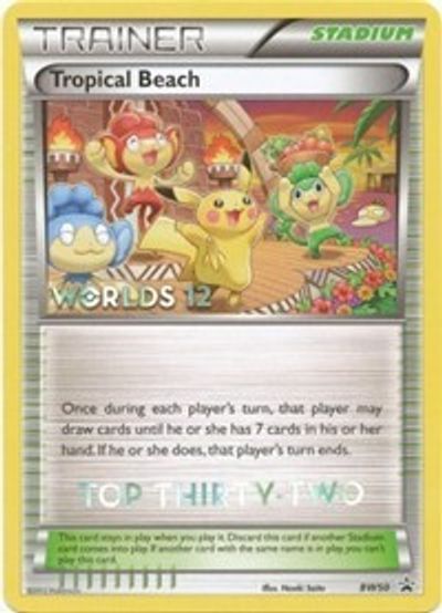 Tropical Beach (BW50) (Top 32) [Black & White: Black Star Promos] | Jomio and Rueliete's Cards and Comics