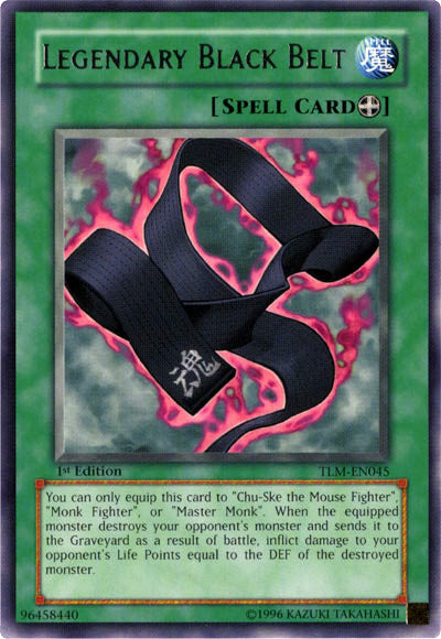 Legendary Black Belt [TLM-EN045] Rare | Jomio and Rueliete's Cards and Comics