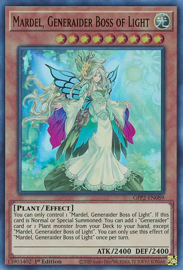 Mardel, Generaider Boss of Light [GFP2-EN089] Ultra Rare | Jomio and Rueliete's Cards and Comics