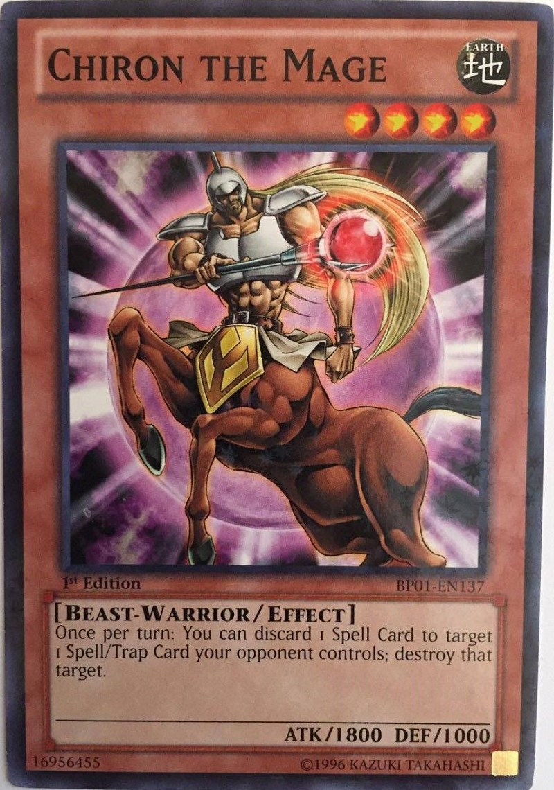 Chiron the Mage [BP01-EN137] Starfoil Rare | Jomio and Rueliete's Cards and Comics