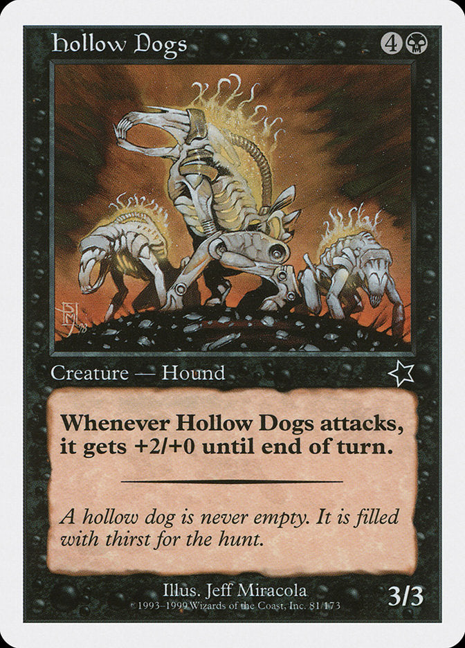 Hollow Dogs [Starter 1999] | Jomio and Rueliete's Cards and Comics