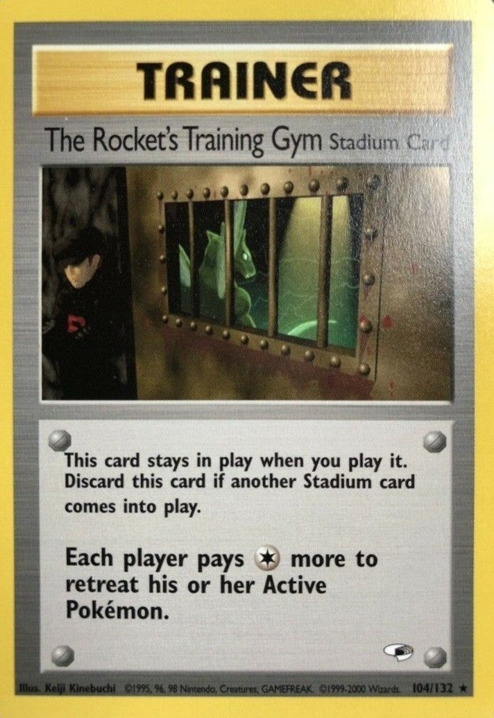 The Rocket's Training Gym (104/132) [Gym Heroes Unlimited] | Jomio and Rueliete's Cards and Comics
