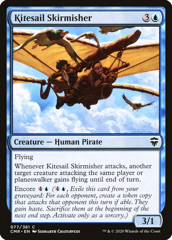 Kitesail Skirmisher [Commander Legends] | Jomio and Rueliete's Cards and Comics
