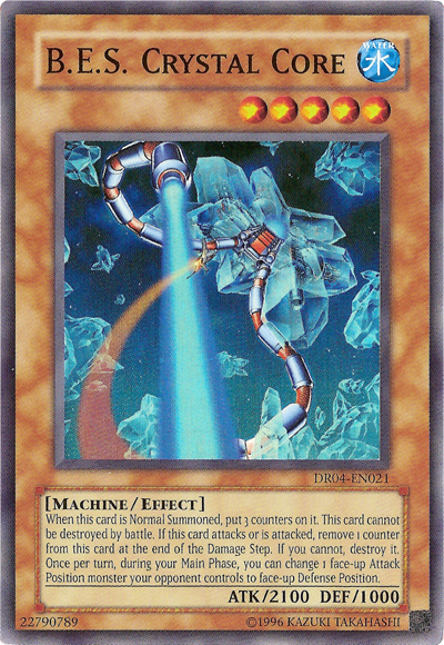 B.E.S. Crystal Core [DR04-EN021] Super Rare | Jomio and Rueliete's Cards and Comics