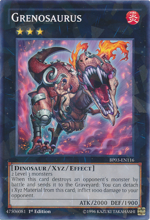 Grenosaurus (Shatterfoil) [BP03-EN116] Rare | Jomio and Rueliete's Cards and Comics