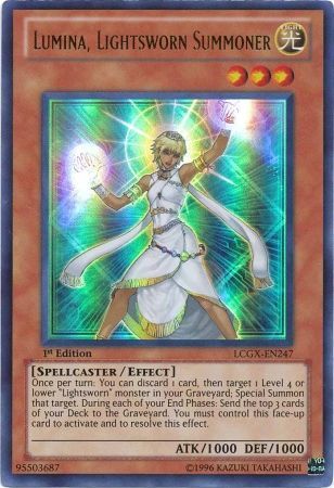 Lumina, Lightsworn Summoner [LCGX-EN247] Ultra Rare | Jomio and Rueliete's Cards and Comics