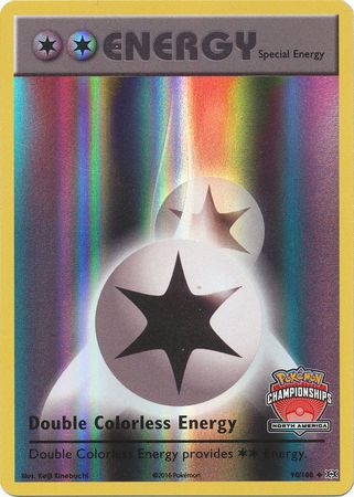 Double Colorless Energy (90/108) (NA International Championship Promo) [XY: Evolutions] | Jomio and Rueliete's Cards and Comics