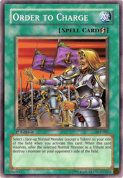 Order to Charge [AST-085] Common | Jomio and Rueliete's Cards and Comics